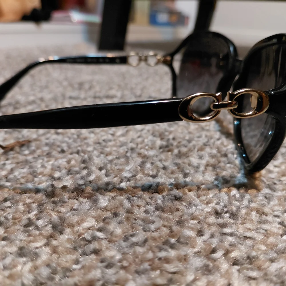 Coach Women's Sunglasses - Black and Purple - Picture 7 of 7